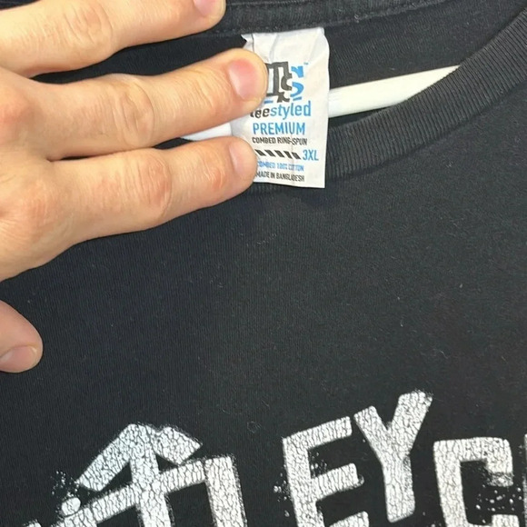 2005/2022 VTG BUNDLE motley crue concert merch tour t-shirts black L/3XL - Picture 9 of 12